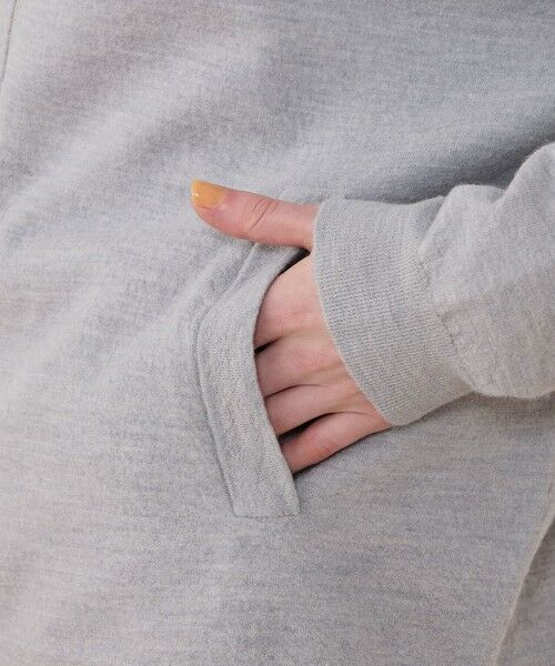 TOMORROWLAND / トゥモローランド カーディガン・ボレロ | ボイルドウール ジップアップカーディガン | 詳細8