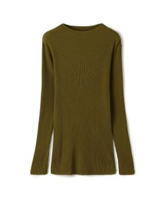 TOMORROWLAND / トゥモローランド ニット・セーター | プルミエールウールリブ ボトルネックプルオーバー