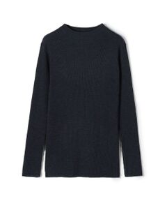 TOMORROWLAND / トゥモローランド ニット・セーター | プルミエールウールリブ ボトルネックプルオーバー
