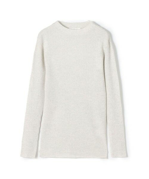 TOMORROWLAND / トゥモローランド ニット・セーター | プルミエールウールリブ ボトルネックプルオーバー(13 ライトグレー)