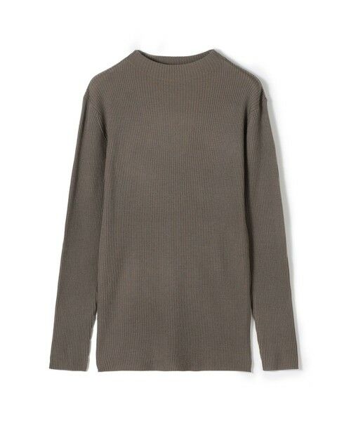 TOMORROWLAND/トゥモローランド プルミエールウールリブ ボトルネックプルオーバー 45 ブラウン F