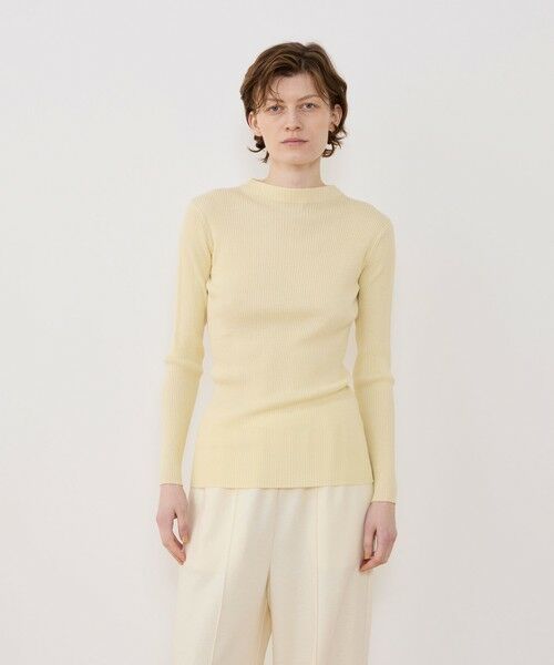 TOMORROWLAND / トゥモローランド ニット・セーター | プルミエールウールリブ ボトルネックプルオーバー | 詳細2