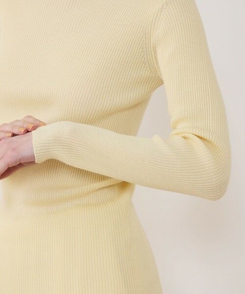 TOMORROWLAND / トゥモローランド ニット・セーター | プルミエールウールリブ ボトルネックプルオーバー | 詳細6