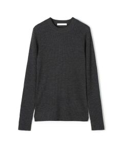 TOMORROWLAND / トゥモローランド ニット・セーター | プルミエールウールリブ クルーネックプルオーバー