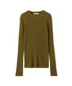 TOMORROWLAND / トゥモローランド ニット・セーター | プルミエールウールリブ クルーネックプルオーバー