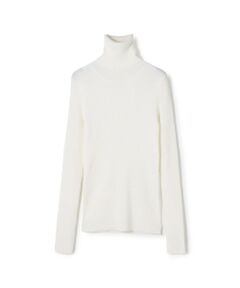 TOMORROWLAND / トゥモローランド ニット・セーター | プルミエールウールリブ タートルネックプルオーバー