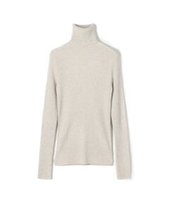 TOMORROWLAND / トゥモローランド ニット・セーター | プルミエールウールリブ タートルネックプルオーバー