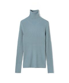 TOMORROWLAND / トゥモローランド ニット・セーター | プルミエールウールリブ タートルネックプルオーバー