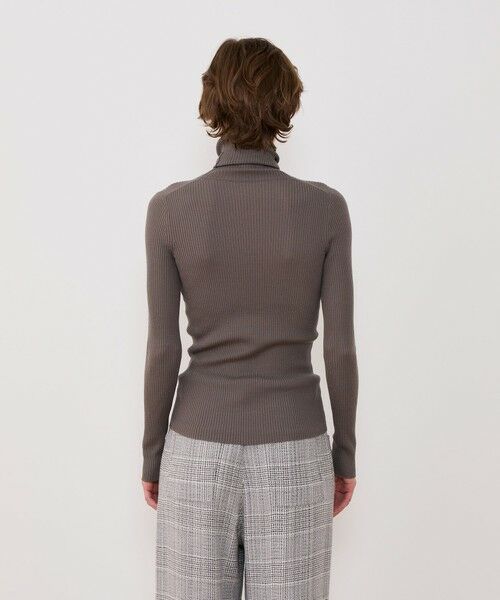 TOMORROWLAND / トゥモローランド ニット・セーター | プルミエールウールリブ タートルネックプルオーバー | 詳細4