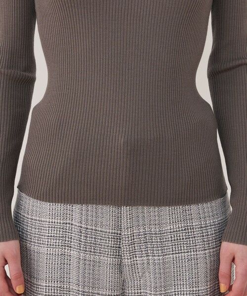 TOMORROWLAND / トゥモローランド ニット・セーター | プルミエールウールリブ タートルネックプルオーバー | 詳細7