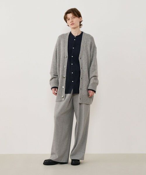 TOMORROWLAND / トゥモローランド カーディガン・ボレロ | ファインウール Vネックカーディガン | 詳細1