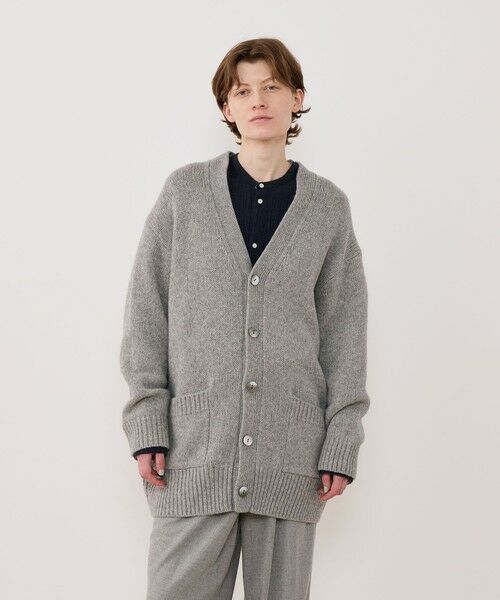 TOMORROWLAND / トゥモローランド カーディガン・ボレロ | ファインウール Vネックカーディガン | 詳細3