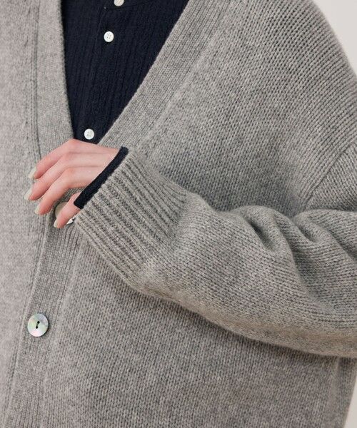 TOMORROWLAND / トゥモローランド カーディガン・ボレロ | ファインウール Vネックカーディガン | 詳細7