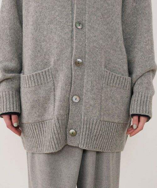 TOMORROWLAND / トゥモローランド カーディガン・ボレロ | ファインウール Vネックカーディガン | 詳細9