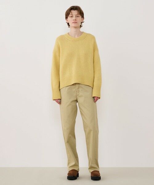 TOMORROWLAND / トゥモローランド ニット・セーター | ファインウール クルーネックプルオーバー | 詳細1