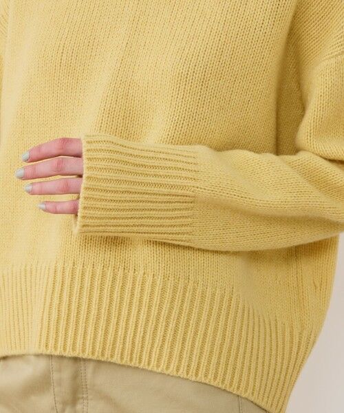 TOMORROWLAND / トゥモローランド ニット・セーター | ファインウール クルーネックプルオーバー | 詳細6