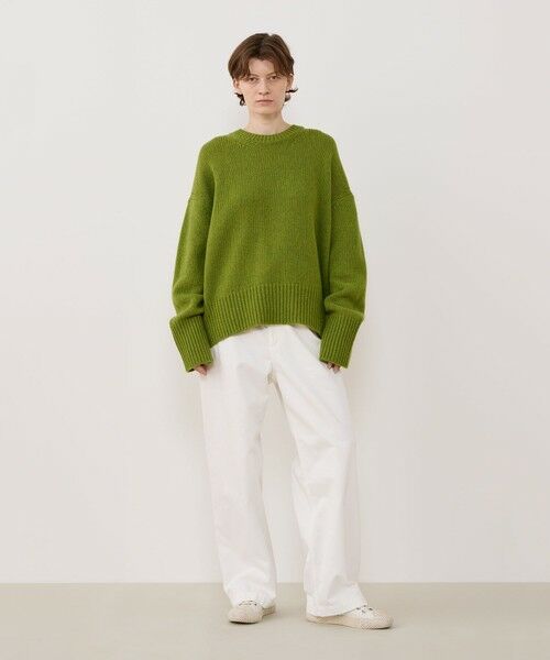 TOMORROWLAND / トゥモローランド ニット・セーター | ファインウール クルーネックプルオーバー | 詳細9
