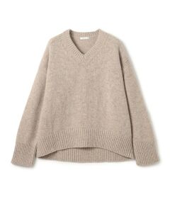 TOMORROWLAND / トゥモローランド ニット・セーター | ファインウール Vネックプルオーバー