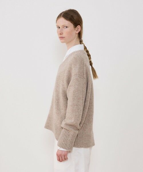 TOMORROWLAND / トゥモローランド ニット・セーター | ファインウール Vネックプルオーバー | 詳細3