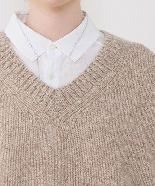 TOMORROWLAND / トゥモローランド ニット・セーター | ファインウール Vネックプルオーバー | 詳細5