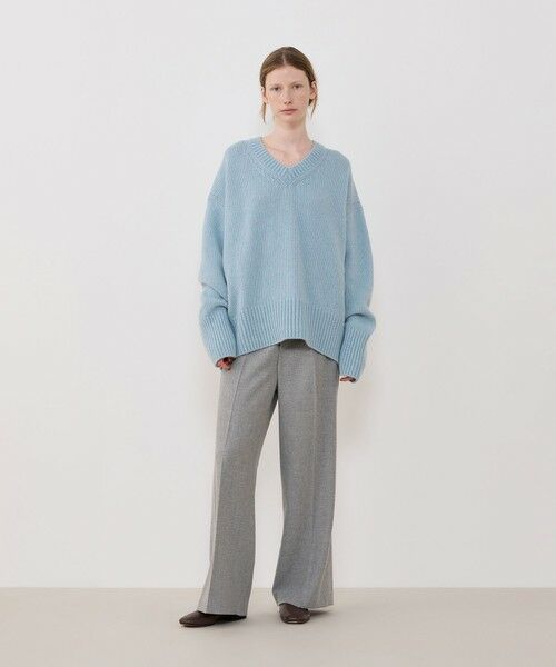 TOMORROWLAND / トゥモローランド ニット・セーター | ファインウール Vネックプルオーバー | 詳細9