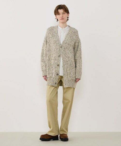 TOMORROWLAND / トゥモローランド カーディガン・ボレロ | セサミメランジ Vネックカーディガン | 詳細1