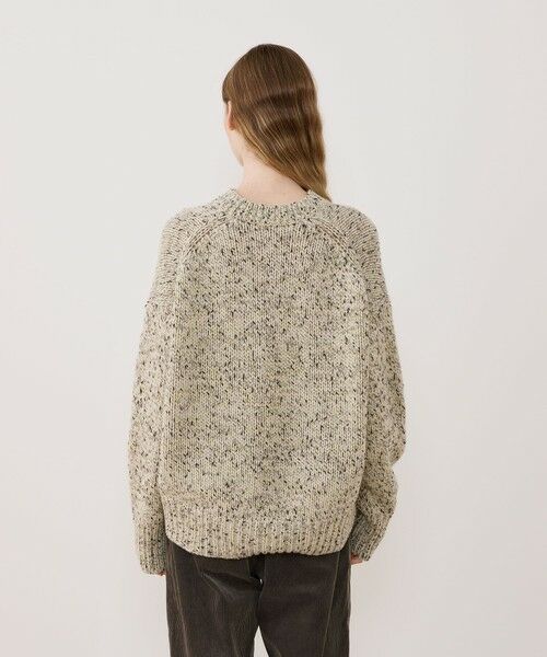 TOMORROWLAND / トゥモローランド ニット・セーター | セサミメランジ クルーネックプルオーバー | 詳細4