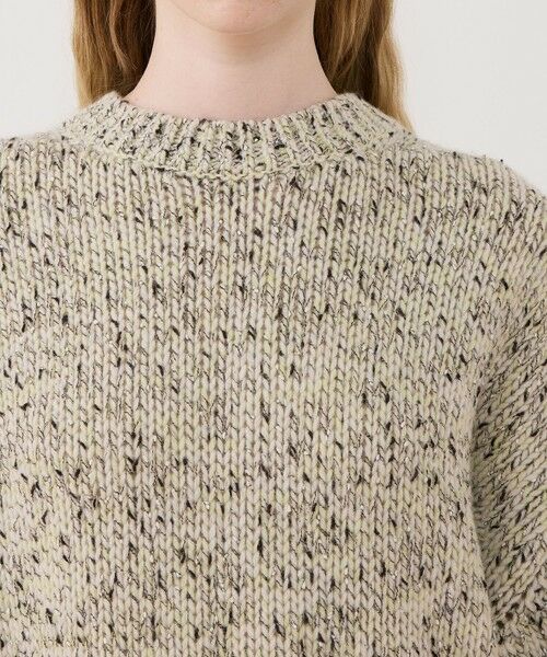 TOMORROWLAND / トゥモローランド ニット・セーター | セサミメランジ クルーネックプルオーバー | 詳細5