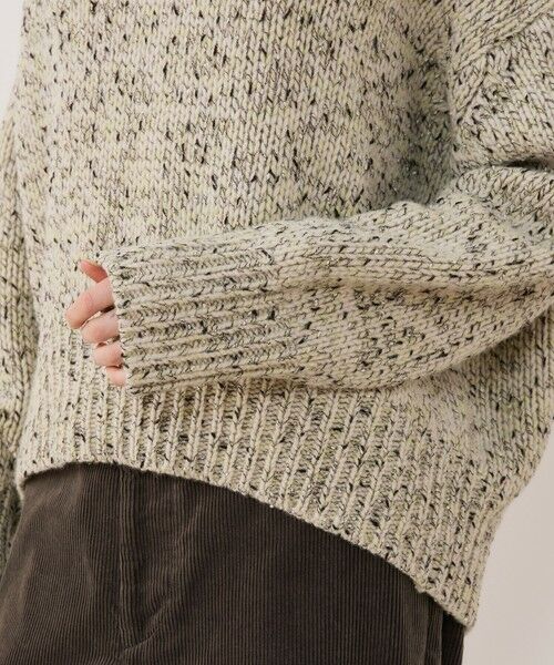 TOMORROWLAND / トゥモローランド ニット・セーター | セサミメランジ クルーネックプルオーバー | 詳細6