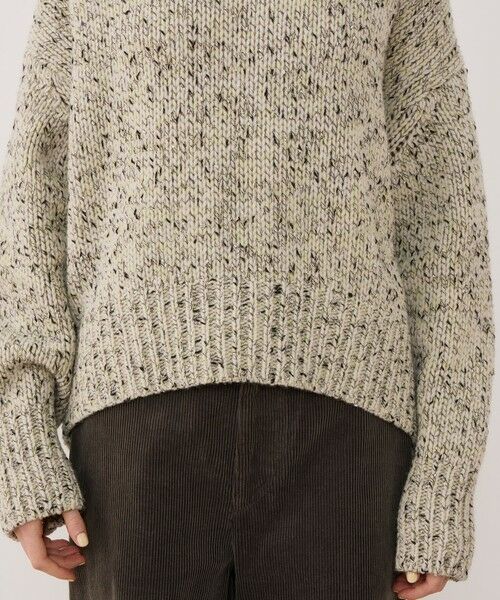 TOMORROWLAND / トゥモローランド ニット・セーター | セサミメランジ クルーネックプルオーバー | 詳細7