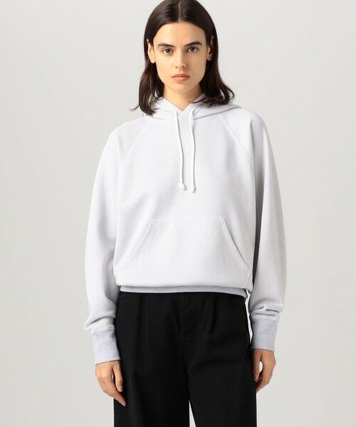 TOMORROWLAND / トゥモローランド パーカー | スビンバックパイルラメ ラグランスリーブフーディー | 詳細2