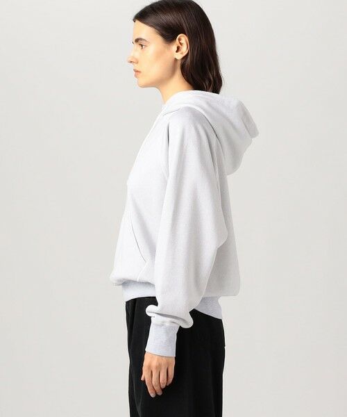 TOMORROWLAND / トゥモローランド パーカー | スビンバックパイルラメ ラグランスリーブフーディー | 詳細3