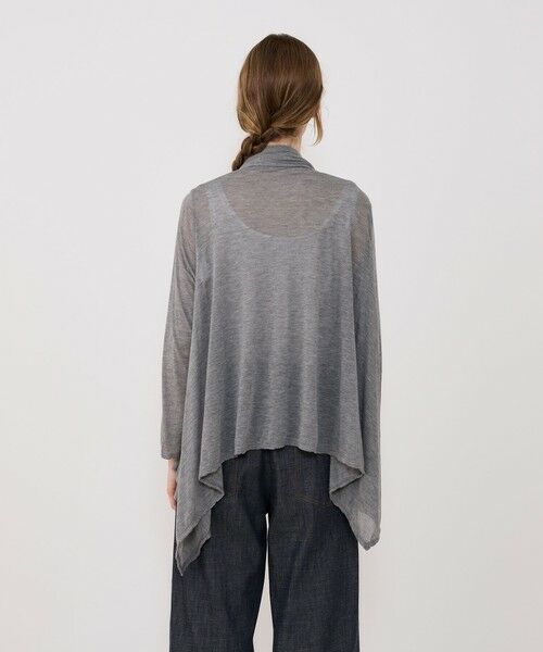 TOMORROWLAND / トゥモローランド カーディガン・ボレロ | レーヨンカシミヤジャージー フロントオープンカーディガン | 詳細5