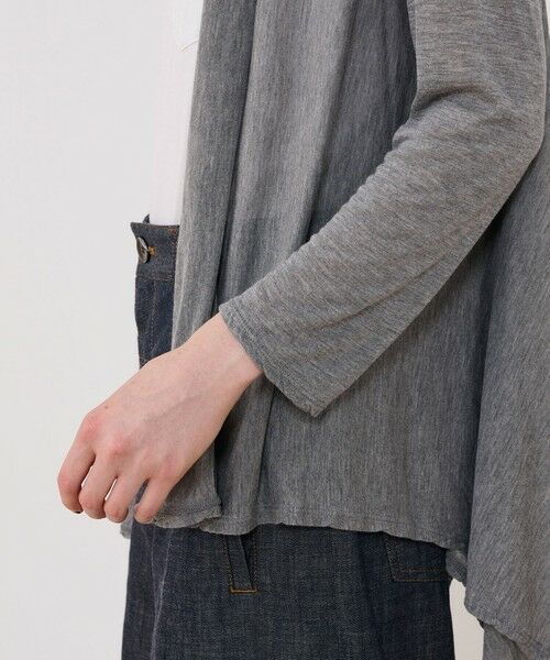 TOMORROWLAND / トゥモローランド カーディガン・ボレロ | レーヨンカシミヤジャージー フロントオープンカーディガン | 詳細7