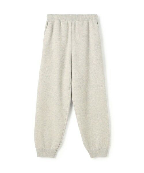 TOMORROWLAND/トゥモローランド ウールダブルフェイスパイル イージーパンツ 13 ライトグレー F