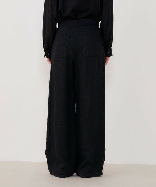 TOMORROWLAND / トゥモローランド その他パンツ | ブラッシュドリネン リラックスフィットパンツ | 詳細4