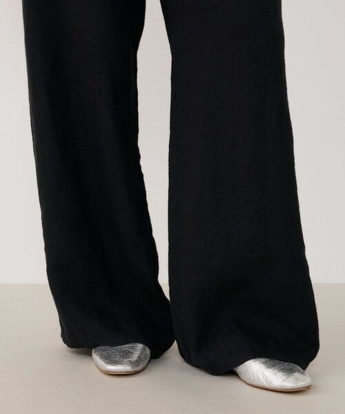 TOMORROWLAND / トゥモローランド その他パンツ | ブラッシュドリネン リラックスフィットパンツ | 詳細8