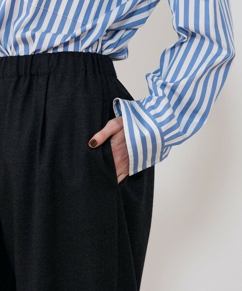 TOMORROWLAND / トゥモローランド その他パンツ | ウーステッドウールフラノ オーバルパンツ | 詳細7