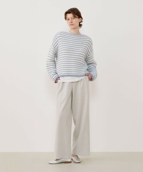 TOMORROWLAND / トゥモローランド その他パンツ | ウールサキソニー イージーワイドパンツ | 詳細1