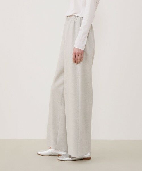 TOMORROWLAND / トゥモローランド その他パンツ | ウールサキソニー イージーワイドパンツ | 詳細3