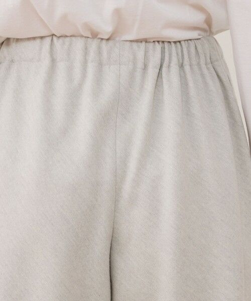 TOMORROWLAND / トゥモローランド その他パンツ | ウールサキソニー イージーワイドパンツ | 詳細6
