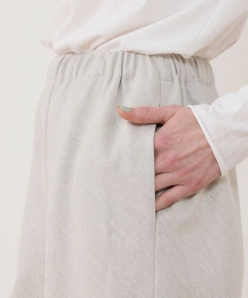 TOMORROWLAND / トゥモローランド その他パンツ | ウールサキソニー イージーワイドパンツ | 詳細7