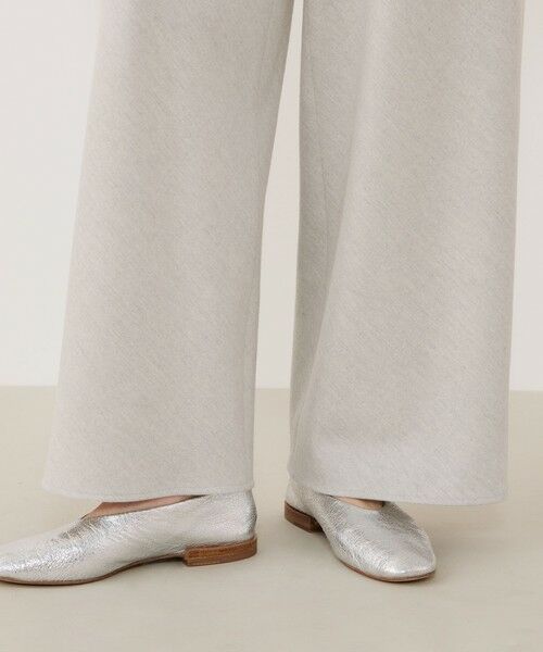 TOMORROWLAND / トゥモローランド その他パンツ | ウールサキソニー イージーワイドパンツ | 詳細8