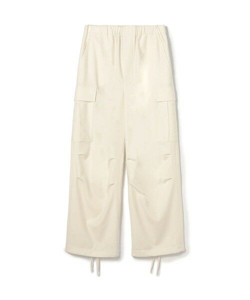 TOMORROWLAND/トゥモローランド 【WEB先行予約】ウールサキソニー イージーカーゴパンツ 11 ホワイト 36(9号)