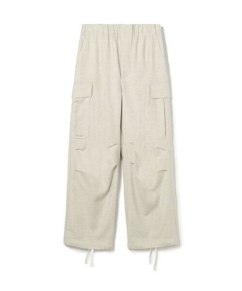 TOMORROWLAND / トゥモローランド カーゴパンツ | ウールサキソニー イージーカーゴパンツ(13 ライトグレー)