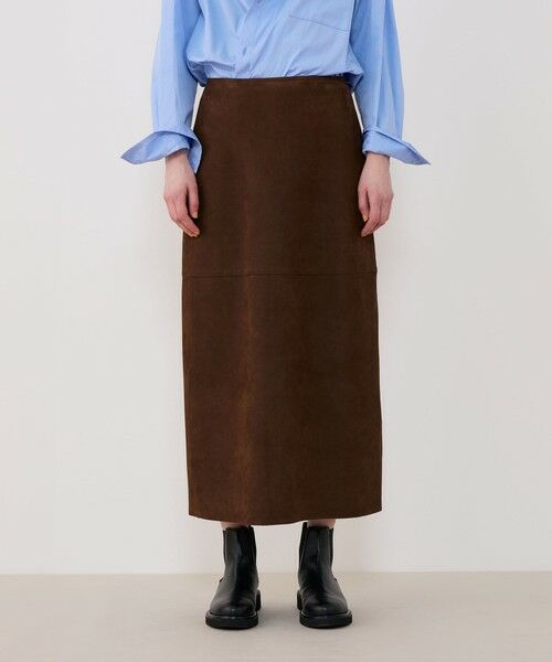 TOMORROWLAND / トゥモローランド ロング・マキシ丈スカート | プライムヌバック Aラインロングスカート | 詳細2