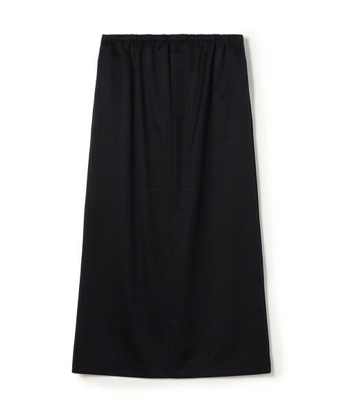 TOMORROWLAND / トゥモローランド ロング・マキシ丈スカート | ウォッシャブルギャバジン イージーロングスカート(68 ネイビー系)