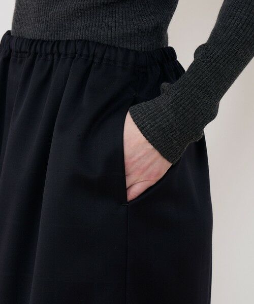 TOMORROWLAND / トゥモローランド ロング・マキシ丈スカート | ウォッシャブルギャバジン イージーロングスカート | 詳細7