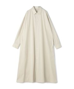TOMORROWLAND / トゥモローランド ロング・マキシ丈ワンピース | スムースドライコットン バックタックシャツワンピース