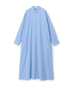 TOMORROWLAND / トゥモローランド ロング・マキシ丈ワンピース | スムースドライコットン バックタックシャツワンピース
